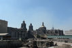 Catedral Metropolitana vista desde Las ruinas del Templo Mayor